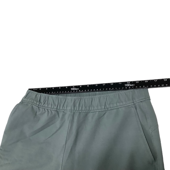 Orvis Cargo Capris Sz Medium Stretch Blue Grey Green - Picture 4 of 8